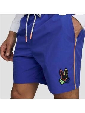 Psycho Bunny Leo Swim Trunks Hydrochromic